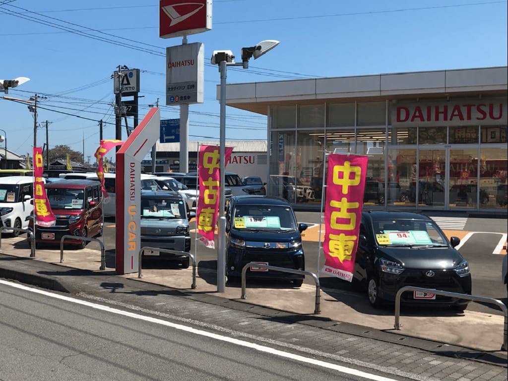 中古車展示場